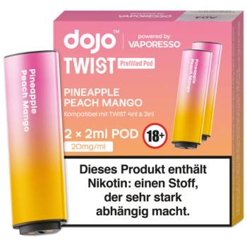 Vaporesso DOJO Twist – Pineapple Peach Mango – Prefilled Pod 2er Pack