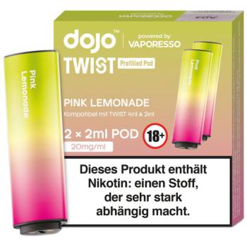 Vaporesso DOJO Twist – Pink Lemonade – Prefilled Pod 2er Pack