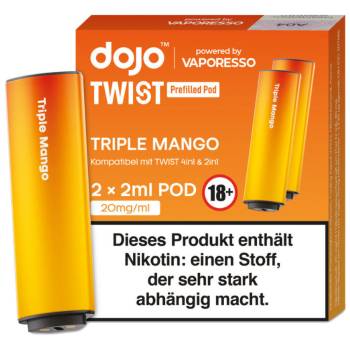 Vaporesso DOJO Twist – Triple Mango – Prefilled Pod 2er Pack