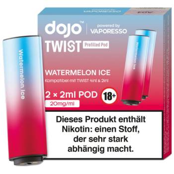 Vaporesso DOJO Twist – Watermelon Ice – Prefilled Pod 2er Pack