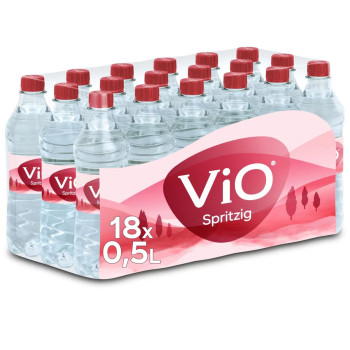 ViO Spritzig Mineralwasser Getränke 18x 500ml