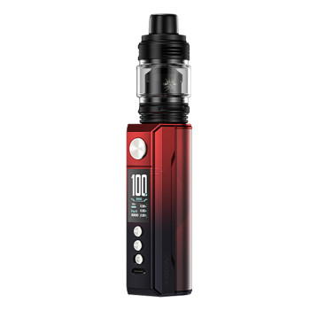 VooPoo Drag M100S 5,5ml 100W Kit inkl. Voopoo Uforce-L Tank Rot