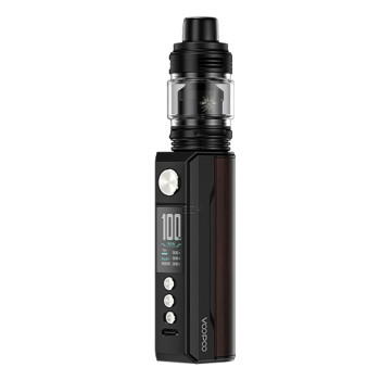 VooPoo Drag M100S 5,5ml 100W Kit inkl. Voopoo Uforce-L Tank Schwarz