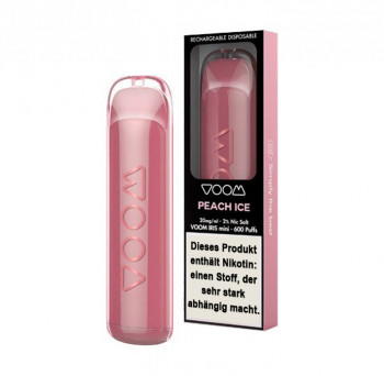 Voom Iris Mini E-Zigarette 20mg 600 Züge 320mAh NicSalt Peach Ice