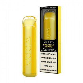 Voom Iris Mini E-Zigarette 20mg 600 Züge 320mAh NicSalt Pineapple Lemon