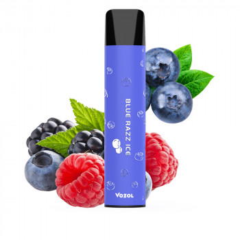 Vozol Bar S E-Zigarette 500 Züge 450mAh NicSalt Blue Razz ICE 20mg Vozol Bar S E-Zigarette 500 Züge 450mAh NicSalt Blue Razz ICE 20mg