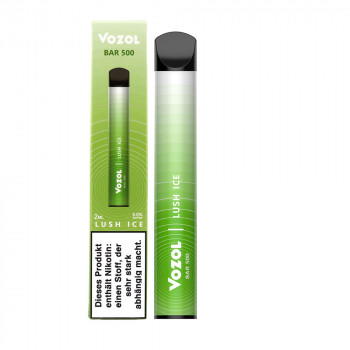 Vozol Bar 500 E-Zigarette 500 Züge 400mAh NicSalt Lush Ice Vozol Bar 500 E-Zigarette 500 Züge 400mAh NicSalt Lush Ice