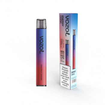 Vozol Bar Lite E-Zigarette 20mg 600 Züge 550mAh NicSalt Energy Drink