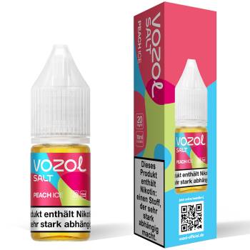 Vozol Peach Ice NicSalt Liquid