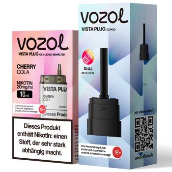 Vozol Vista Plug EZ – Cherry Cola – Prefilled Pod Tank