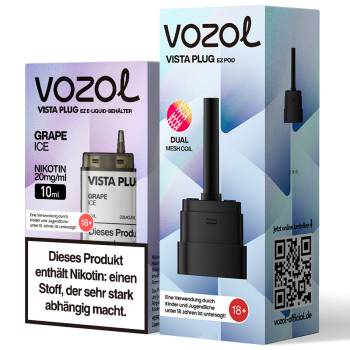 Vozol Vista Plug EZ – Grape Ice – Prefilled Pod Tank
