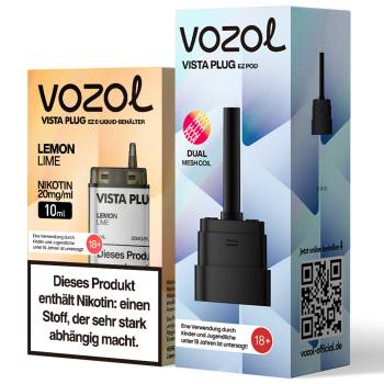Vozol Vista Plug EZ – Lemon Lime – Prefilled Pod Tank