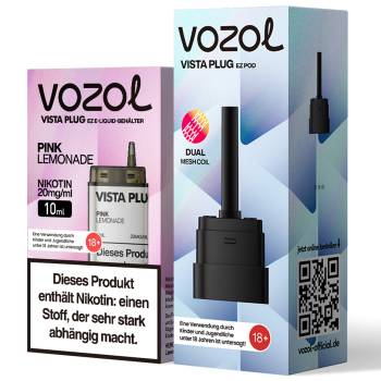 Vozol Vista Plug EZ – Pink Lemonade – Prefilled Pod Tank