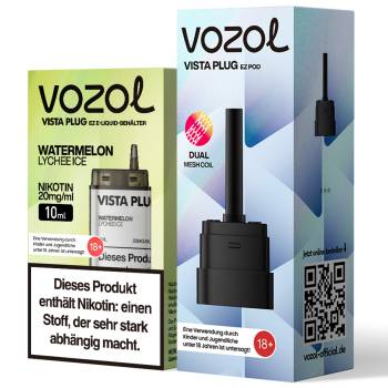 Vozol Vista Plug EZ – Watermelon Lychee Ice – Prefilled Pod Tank