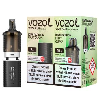 Vozol Vista Plug Prefilled Pod Tank – Kiwi Passion Fruit Guava