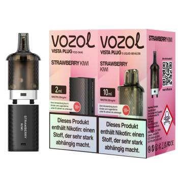 Vozol Vista Plug Prefilled Pod Tank – Strawberry Kiwi