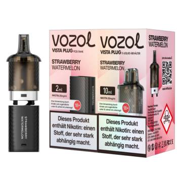 Vozol Vista Plug Prefilled Pod Tank – Strawberry Watermelon