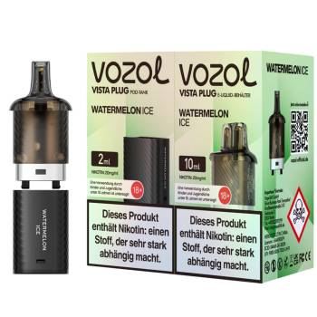 Vozol Vista Plug Prefilled Pod Tank – Watermelon Ice