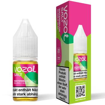 Vozol Watermelon Bubble Gum NicSalt Liquid 10ml / 20mg