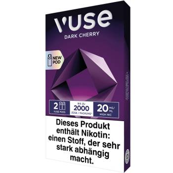 Vuse – Dark Cherry – Prefilled Pod 2er Pack