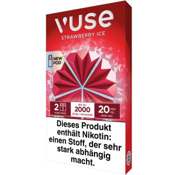 Vuse – Strawberry Ice – Prefilled Pod 2er Pack