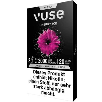 Vuse Ultra – Cherry Ice – Prefilled Pod 2er Pack