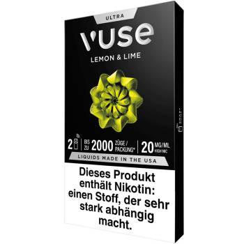 Vuse Ultra – Lemon & Lime – Prefilled Pod 2er Pack