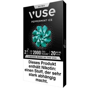 Vuse Ultra – Peppermint Ice – Prefilled Pod 2er Pack