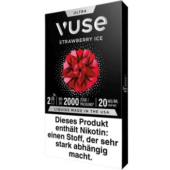 Vuse Ultra – Strawberry Ice – Prefilled Pod 2er Pack