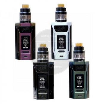 Wismec Reuleaux RX2 21700 4ml 230W TC Kit inkl. Gnome Tank & Akku Schwarz