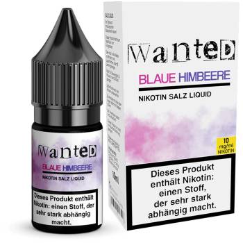 Wanted Blaue Himbeere NicSalt Liquid