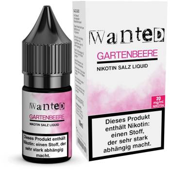 Wanted Gartenbeere NicSalt Liquid