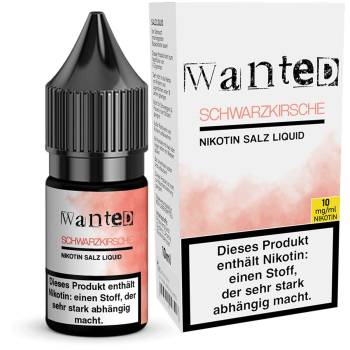 Wanted Schwarzkirsche NicSalt Liquid
