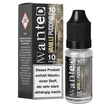 Wanted Vanillepudding NicSalt Liquid 10ml / 10mg