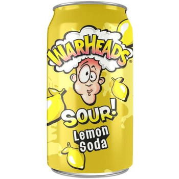 Warheads Lemon Sour Soda 355ml