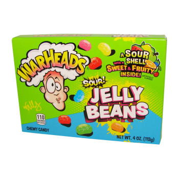 Warheads Jelly Beans 113g