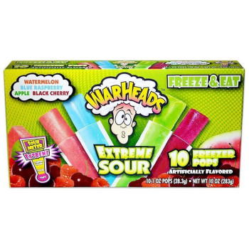 Warheads - Extreme Sour Freezer Pops 283,5g