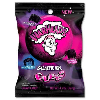 Warheads Galactic Mix Cubes 127g