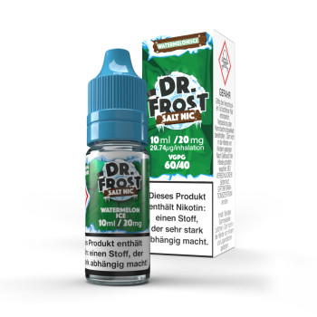 Watermelon Ice 10ml 20mg NicSalt Liquid by Dr. Frost Watermelon Ice 10ml 20mg NicSalt Liquid by Dr. Frost