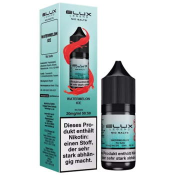 Watermelon Ice NicSalt Liquid by Elux 10ml / 10mg