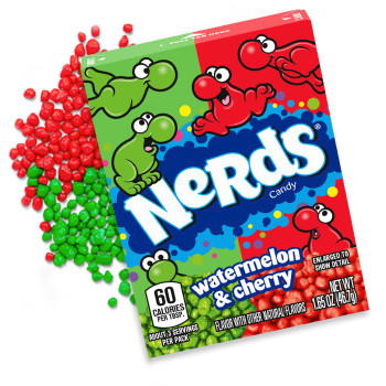 Wonka Nerds Watermelon & Wild Cherry 46,7g