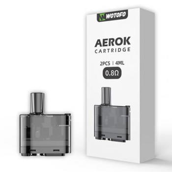 Wotofo Aerok Pod Ersatzpod 2er Pack 0,8Ohm