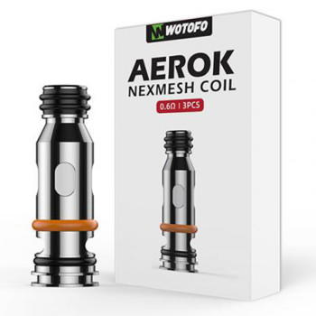 Wotofo Aerok nexMESH Coils 3er Pack Verdampferköpfe 0,6Ohm