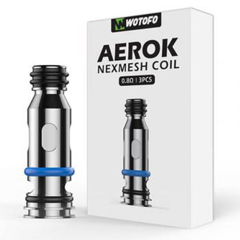 Wotofo Aerok nexMESH Coils 3er Pack Verdampferköpfe 0,8Ohm