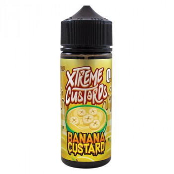 Banana Custard 100ml Shortfill Liquid by Xtreme Juice Banana Custard 100ml Shortfill Liquid by Xtreme Juice