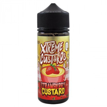 Strawberry Custard 100ml Shortfill Liquid by Xtreme Juice