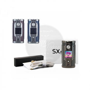 Yihi SX Mini G Class 200W TC Box MOD Silver - Black Kevlar