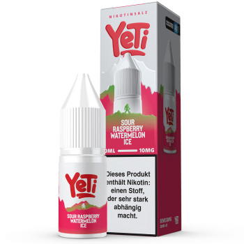 YeTi Summit Sour Raspberry Watermelon Ice NicSalt Liquid 10ml / 10mg