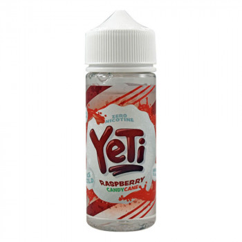 Raspberry Candy Cane 100ml Shortfill Liquid by YeTi