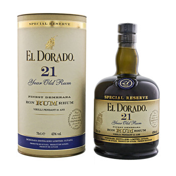 El Dorado 21 Years Old Rum 43% Vol. 700ml